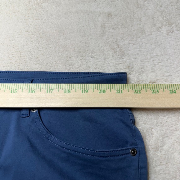 Peter Millar Crown Signature Sateen Classic Fit Pants Mens 42x34 Blue NWT Golf - Picture 7 of 10